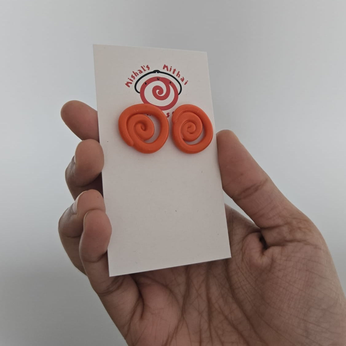 Jalebi Stud Earrings