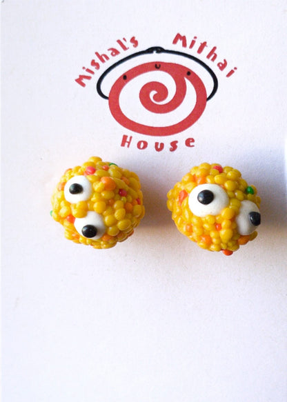 Ladoo Stud Earrings