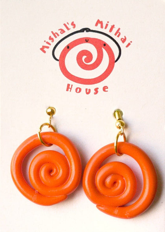 Jalebi Dangle earrings