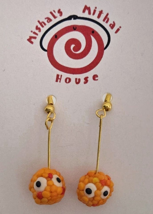 Ladoo Dangle Earrings