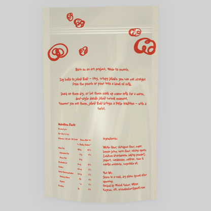 Jalebi cereal sweet desi snack inspired by Indian dessert